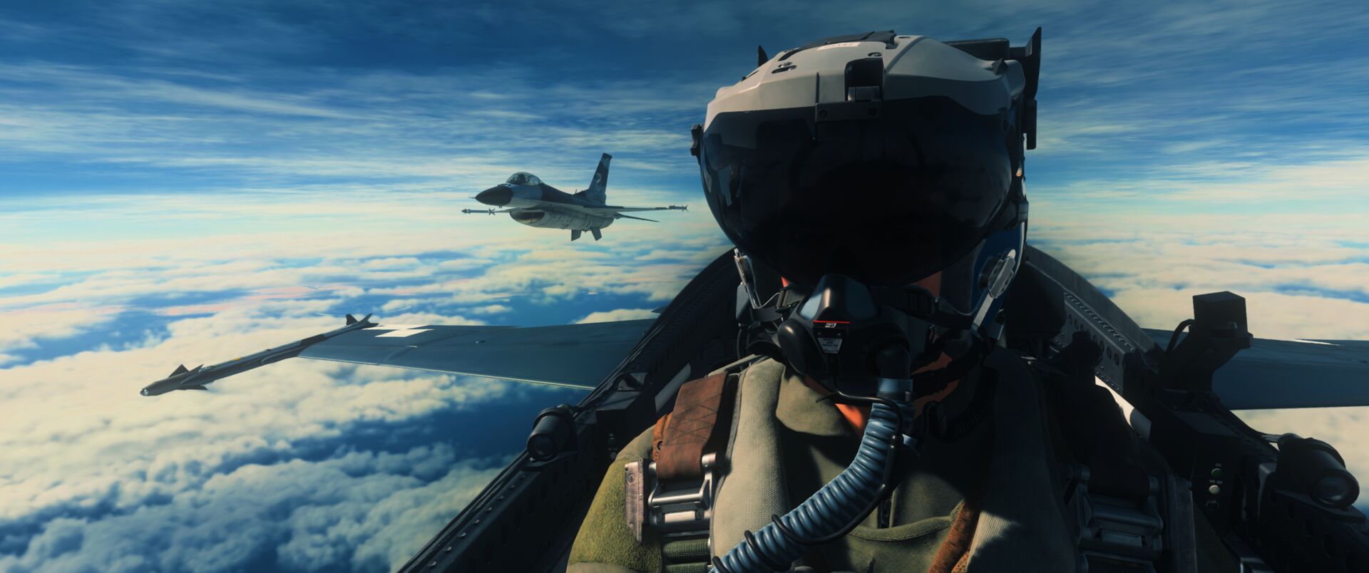 Strike Fighter League pilots in formation